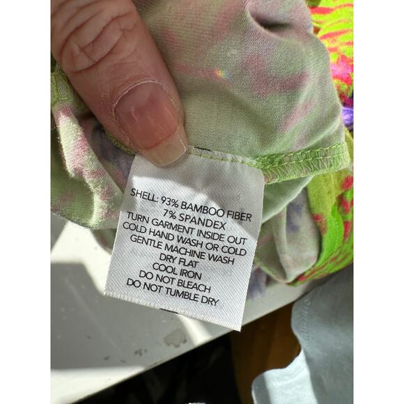 I AM GIA Green Floral Cutout Halter Keyhole Mini Dress Women’s S - Picture 10 of 12